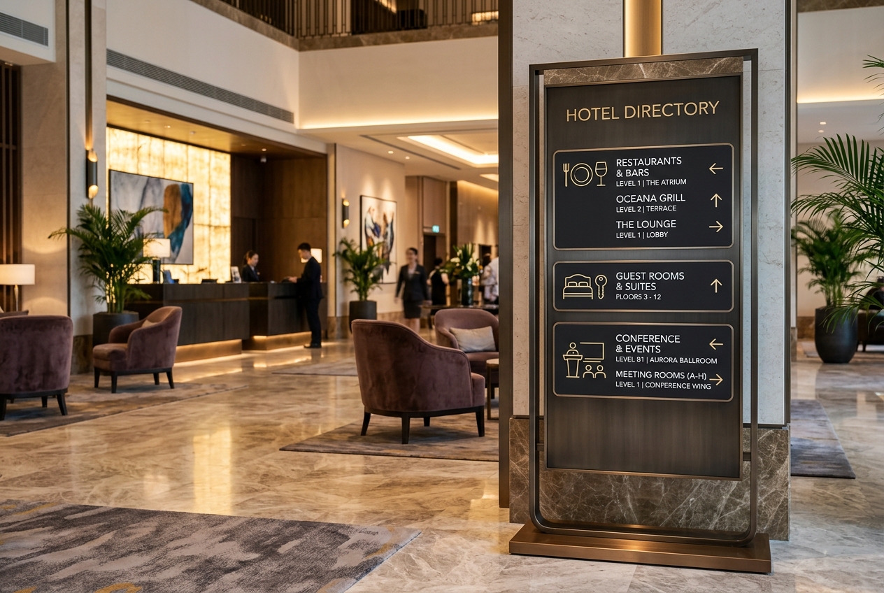 Directorio de hotel premium